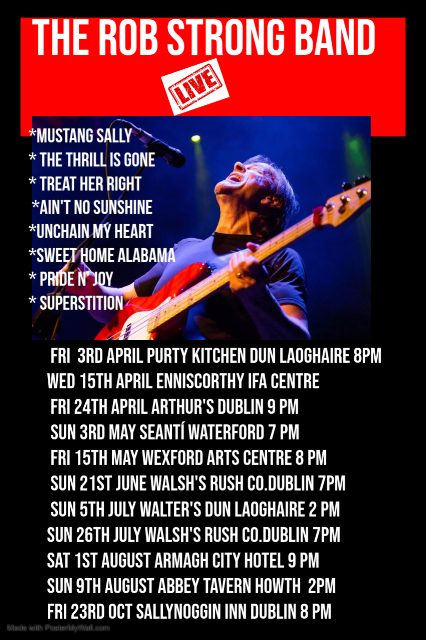 Rob Strong Singer Rob Strong Band official site – under construction